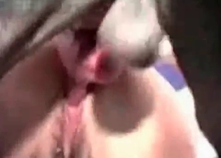 Rough sex session with a hound