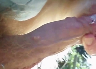 Animal and man cock are getting linked